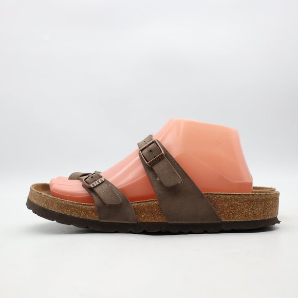 Birkenstock Mayari Birko-Flor Sandals Women's Size EU 39 US 8 Brown Leather Fits - Picture 4 of 10